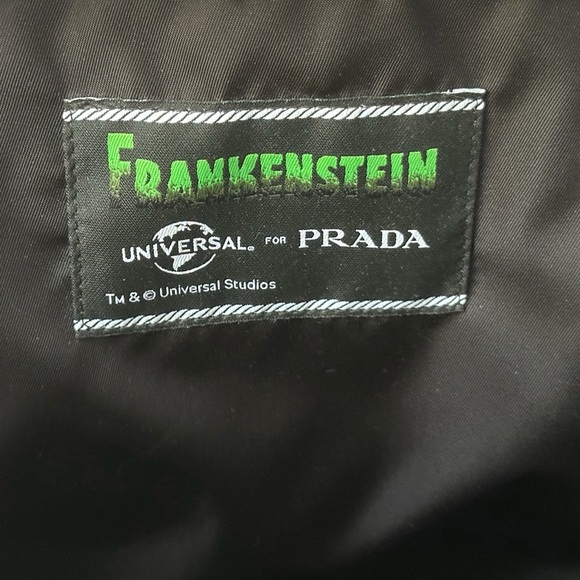 PRADA X Universal Tessuto Limited Edition Frankenstein Mohair Backpack W/COA - Picture 11 of 15